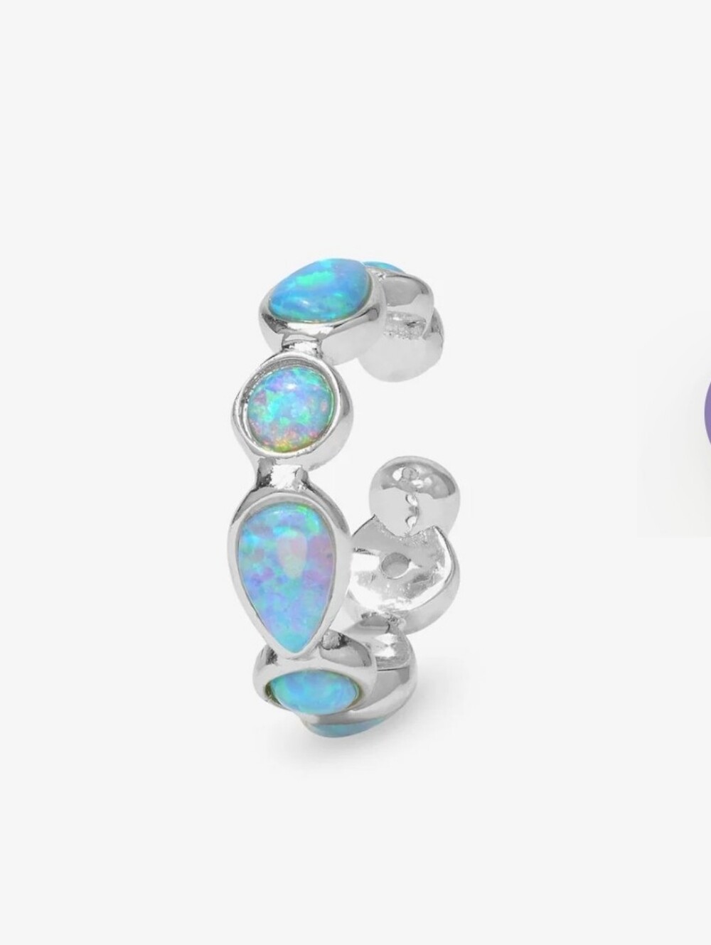 Melinda maria Blue Opal isla Ear Cuff new in bag